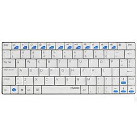 RAPOO E6500 Ultra-Slim Bluetooth Keyboard